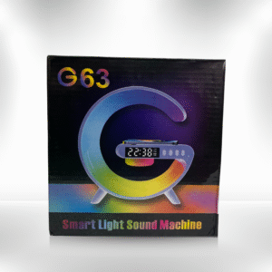 G63 Smart Light Sound Machine Fast Charging Alarm Clock