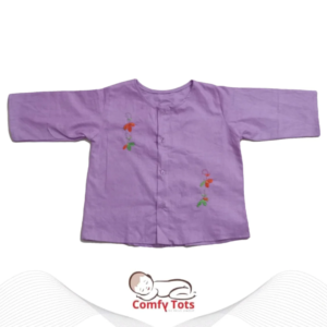 Comfy Tots Embroidery Full-Sleeve Nima – Handmade Cotton Baby Wear (0–10 Years)