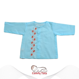 Comfy Tots Embroidery Full-Sleeve Nima – Handmade Cotton Baby Wear (0–10 Years)